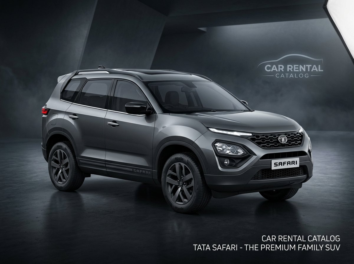 Kia Carens Tata Safari SUV Rental Kutch